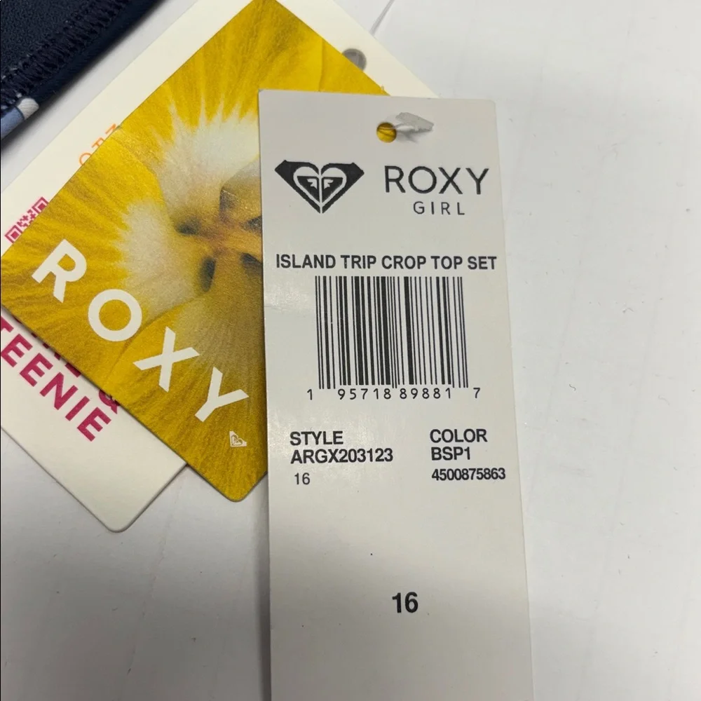 ✨Roxy Girl Floral Island Trip Bikini Bottom Size 16